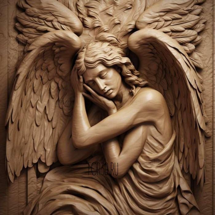 Angel series 2 3d stl модель для ЧПУ